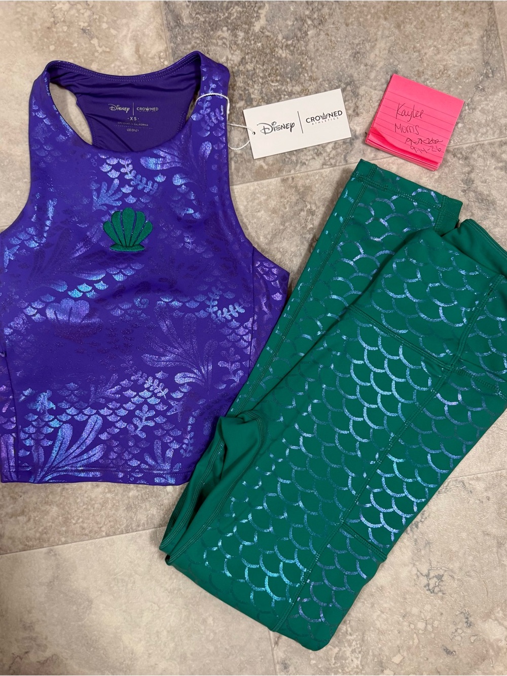 Crowned Athletics Ariel power tank and leggings